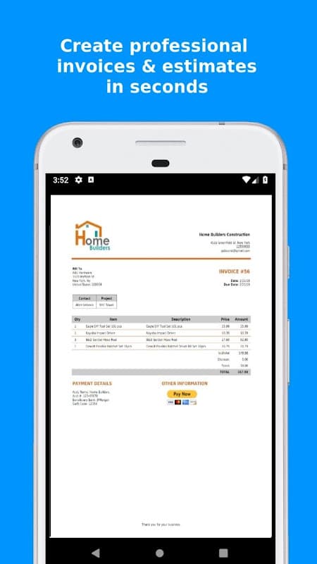 MobileBiz Co - Cloud Invoice screenshot 2