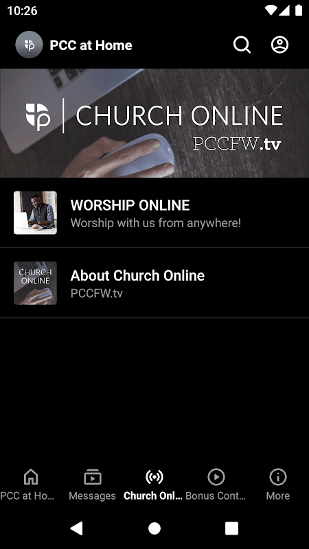 PCC at Home screenshot 3