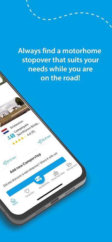 Camperstop-App Motorhome stops screenshot 2
