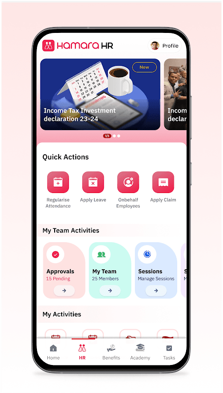 Hamara HR screenshot 3