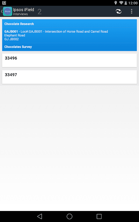 Ipsos iField screenshot 4