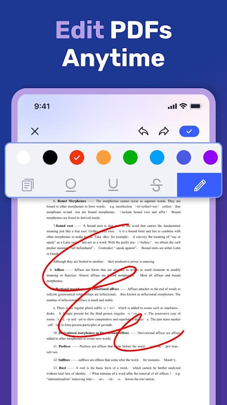 PDF Reader & Editor Utility screenshot 4