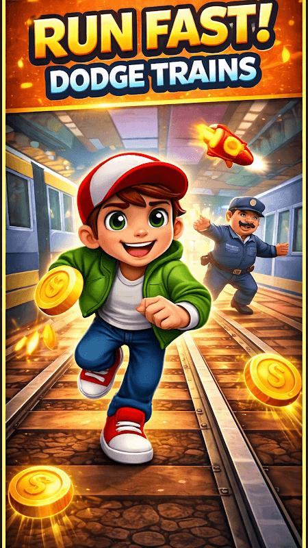 Train Subway Endless Runner 3D screenshot 4