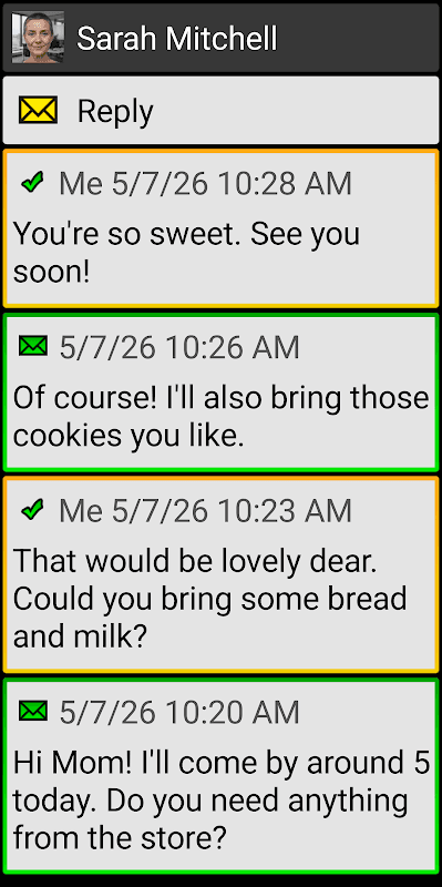 BIG SMS for Seniors screenshot 5