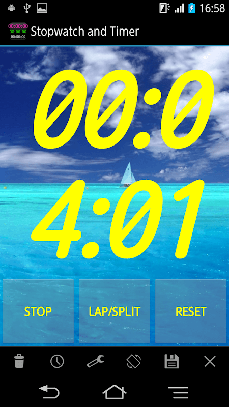 Talking Stopwatch & Timer [Countdown/up Interval] screenshot 3