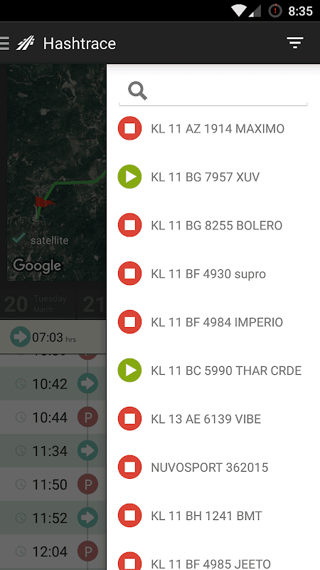 Hashtrace Vehicle Tracking Sys screenshot 5