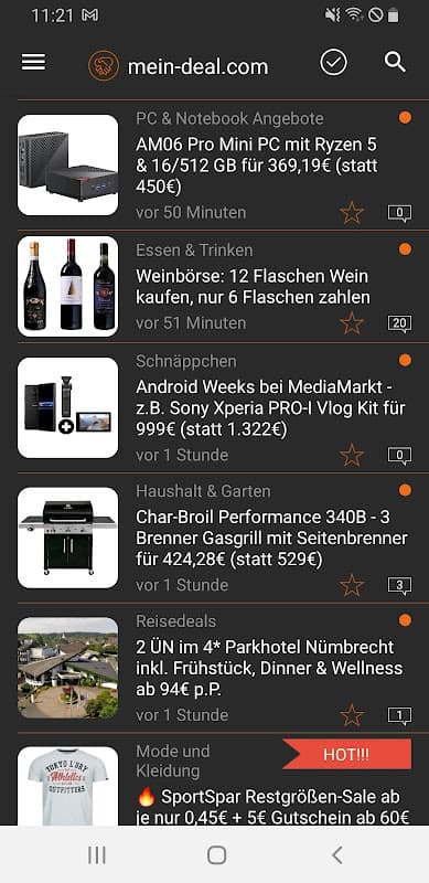 Mein Deal - Schnäppchen-App screenshot 6