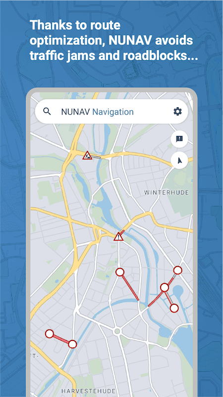 NUNAV Navigation screenshot 2