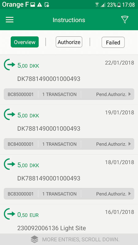 Connexis Cash Mobile screenshot 3