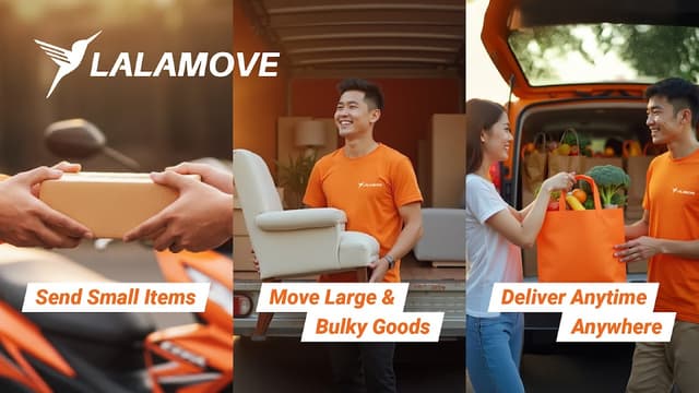 Lalamove - 24/7 On-Demand Delivery App screenshot 1