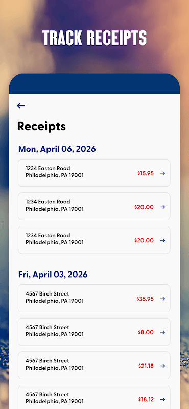 Sunoco screenshot 5