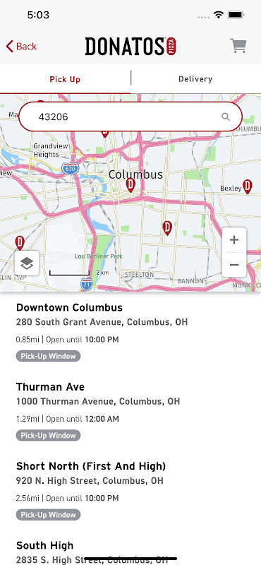Donatos Pizza screenshot 2
