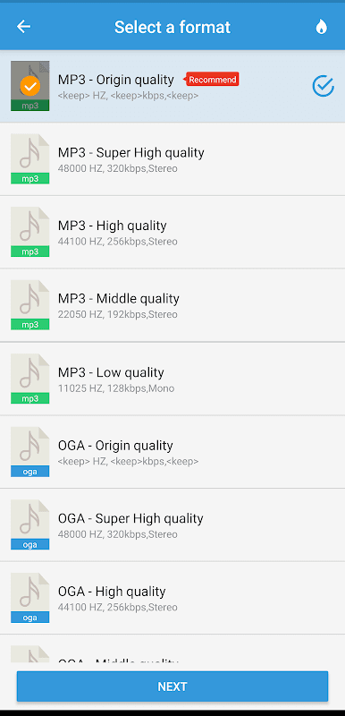 Audio Extract Kit screenshot 4