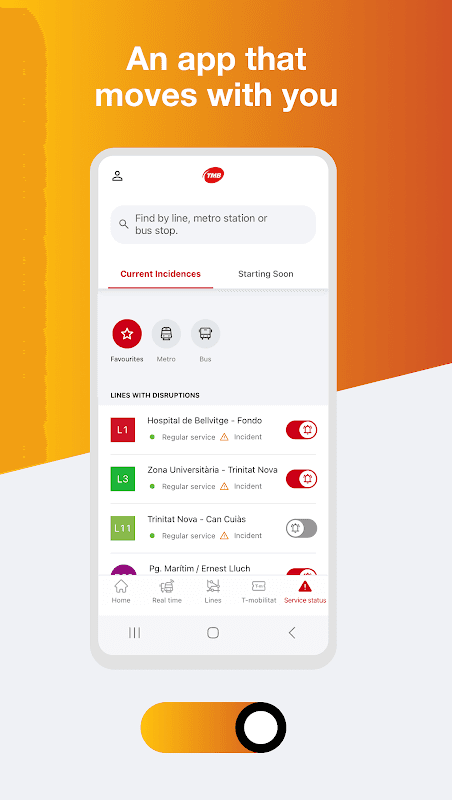 TMB App (Metro Bus Barcelona) screenshot 5