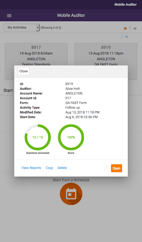 RizePoint Mobile-Auditor screenshot 5
