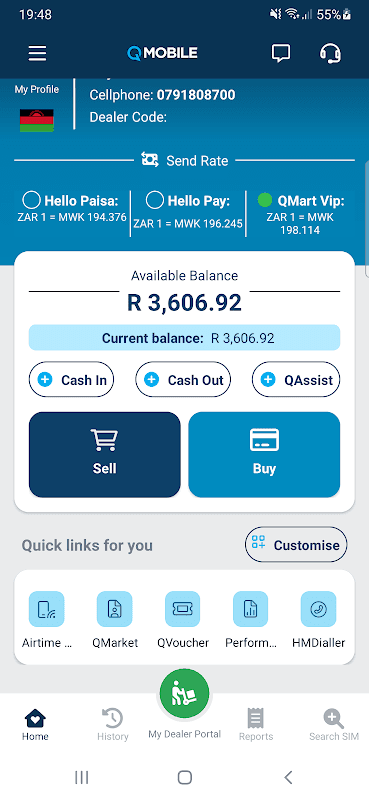 QMart Mobile - QMobile screenshot 1
