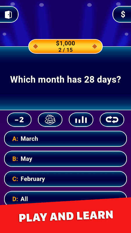 Trivia Quiz 2026: Fun IQ Games screenshot 1