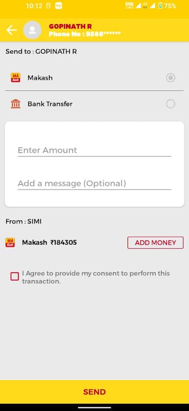 Makash Digital Wallet screenshot 3