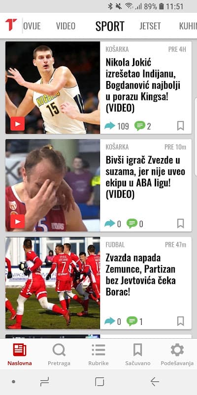 Telegraf Najnovije Vesti screenshot 2