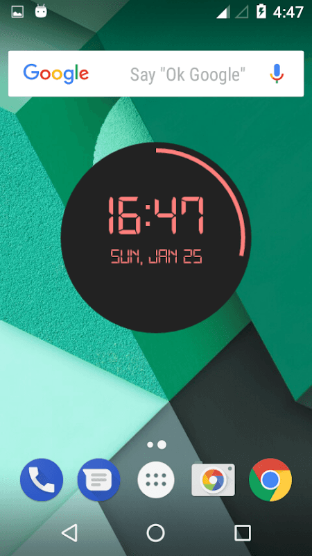 Circle Clock screenshot 5