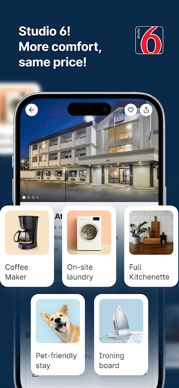 Motel 6: Book Hotels My6 Deals screenshot 6