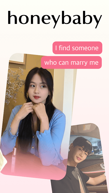 HoneyBaby - Let's talk and date with Korean screenshot 3