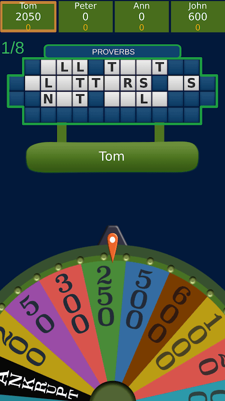 Word Fortune Wheel of Phrases screenshot 5