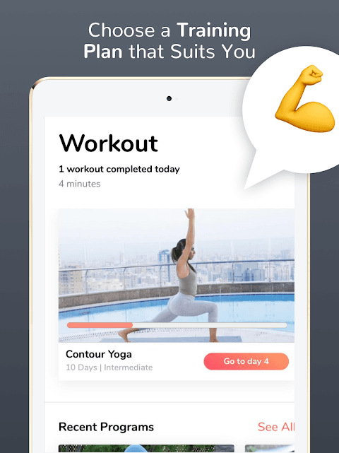 GymNadz - Women's Fitness App screenshot 3