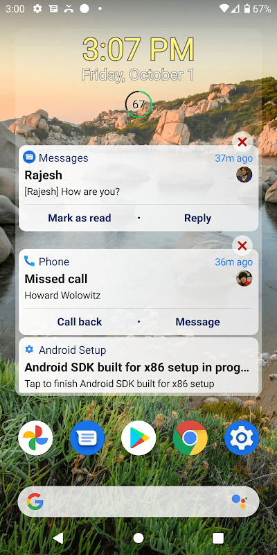 Notification Widget screenshot 4