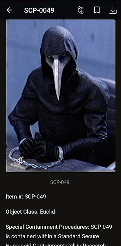 SCP Reader screenshot 2