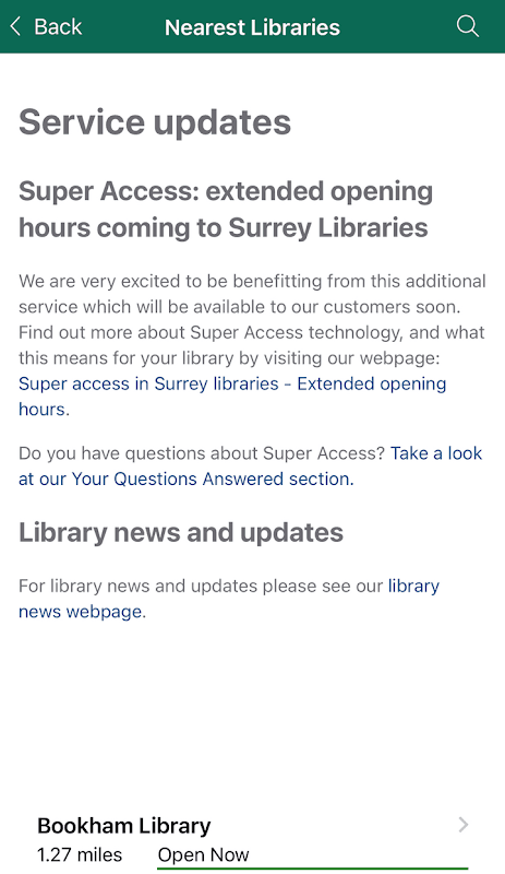 Surrey Libraries screenshot 5