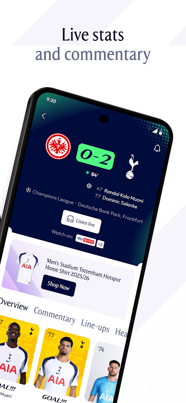 Official Spurs + Stadium App screenshot 2