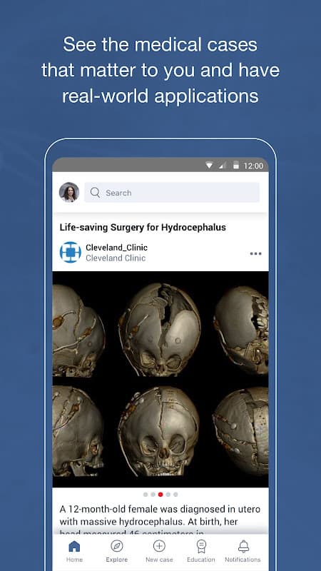 Figure 1 - Medical Cases screenshot 3