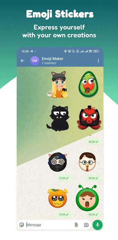 😜Emoji Maker: Create Emojis😎Smileys & Stickers🆓 screenshot 3
