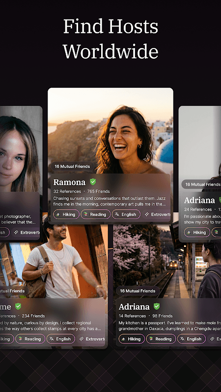 Couchsurfing Travel App screenshot 3