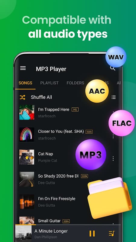 Music Player & MP3, Bass Boost screenshot 2
