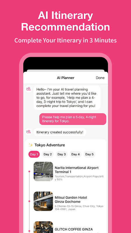 Funliday - Travel planning screenshot 2