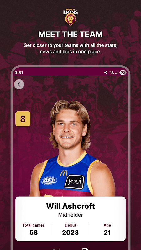 Brisbane Lions Official App screenshot 3