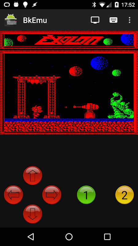BkEmu - BK-0010/11M emulator screenshot 2