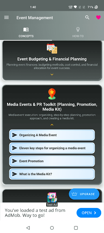 Event Management screenshot 3