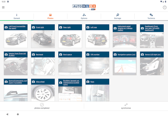 AutoBLOX Inspection app screenshot 5
