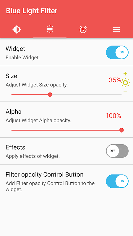 sFilter - Blue Light Filter screenshot 4