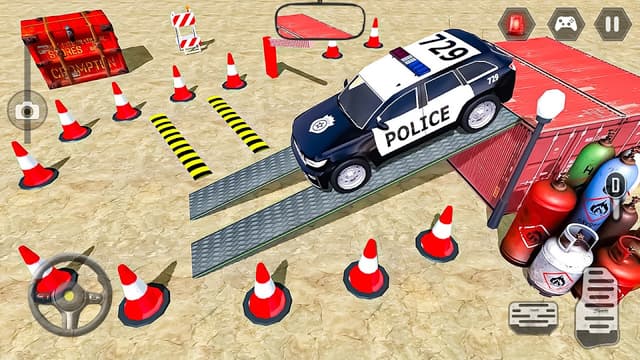 Police Car Parking : Car Games screenshot 3