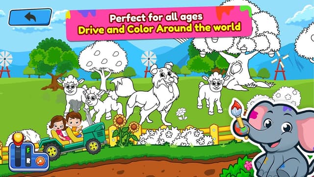 Animal Coloring Book for Kids screenshot 1