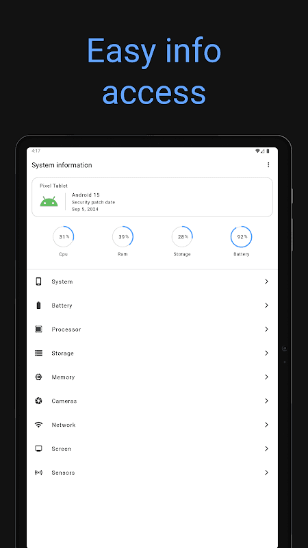 UPDATE SOFTWARE - SYSTEM INFO screenshot 5