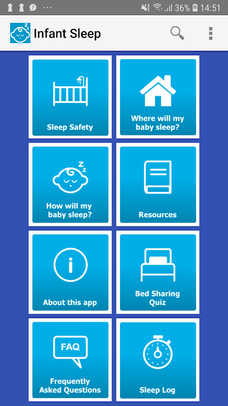 Infant Sleep Info screenshot 1
