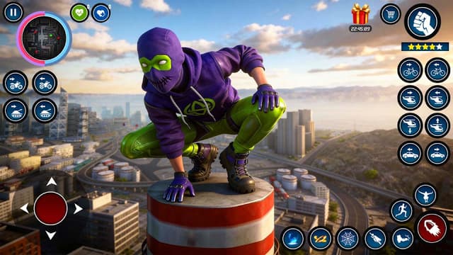 Spider Miami Gangster Hero Man screenshot 2