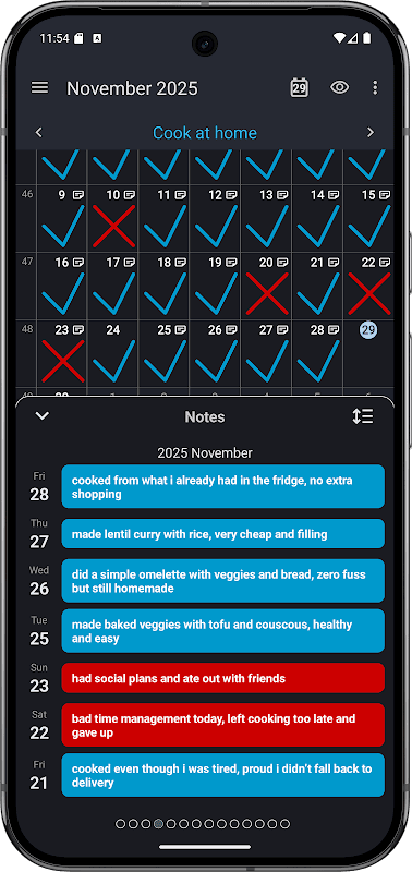 Goal & Habit Tracker Calendar screenshot 5