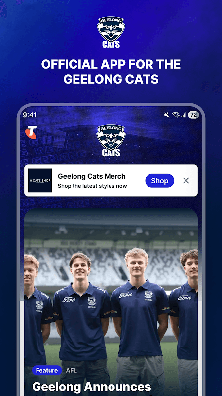 Geelong Cats Official App screenshot 1