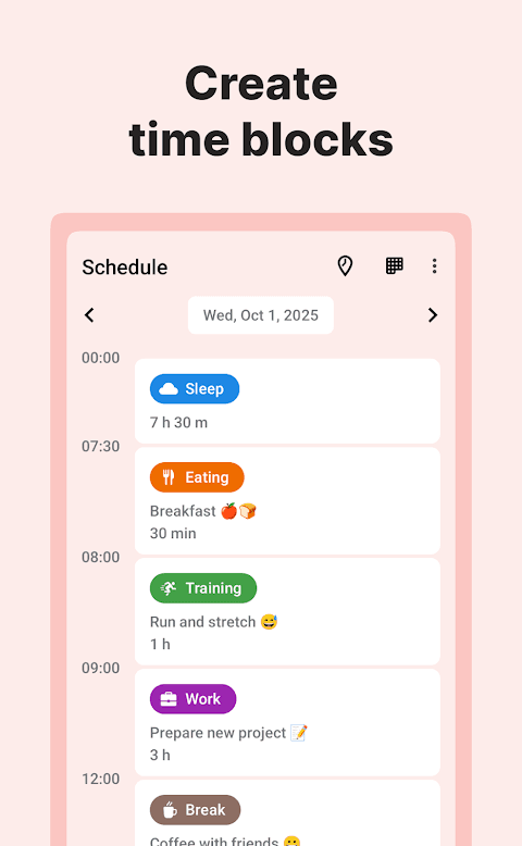TimeTune - Planificador de Horarios screenshot 1
